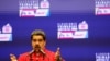 El presidente de Venezuela, Nicolás Maduro, habla con los medios de comunicación después de votar en las primarias del Partido Socialista para las elecciones regionales de noviembre, en Caracas, el 8 de agosto de 2021. Foto: Reuters.