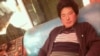 藏族青年丹正(Tamdin)在甘孜州炉霍县因进行宗教仪式遭到警察枪击，子弹击中右侧大腿。（图片由自由西藏运动提供）