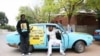 For ANC official Pitso Marumo (seated) and his colleague, Maboza Ledaka, the spirit of South Africa's 2009 election lives on