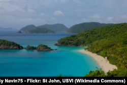 Trunk Bay in the Virgin Islands National Park