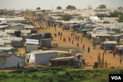 FILE - A view of the U.N. protection of civilians (POC) site in Juba, South Sudan, Dec. 5, 2016. (J. Craig/VOA)