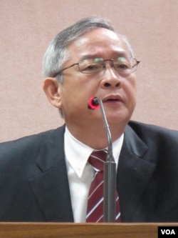国民党立委林郁方(美国之音张永泰拍摄)