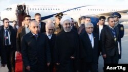 Həsən Ruhani Azərbaycana səfərə gəlib
