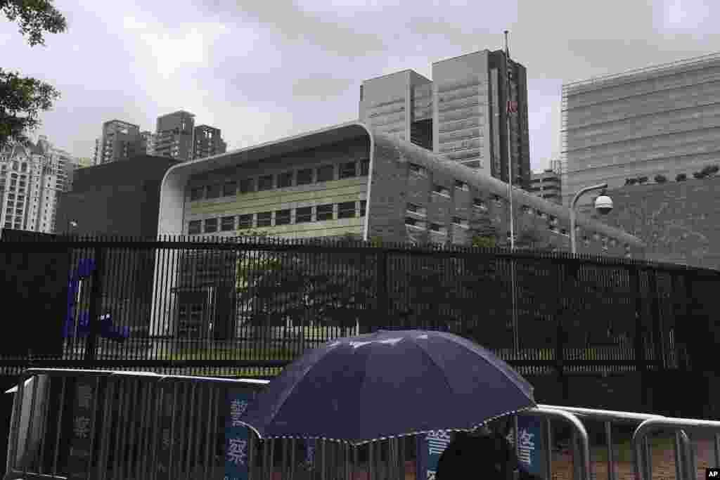 2018年6月7日,广州的美国领事馆。