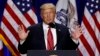 President Donald Trump speaks during the Republican Party of Iowa's America First Dinner, June 11, 2019, in West Des Moines, Iowa.