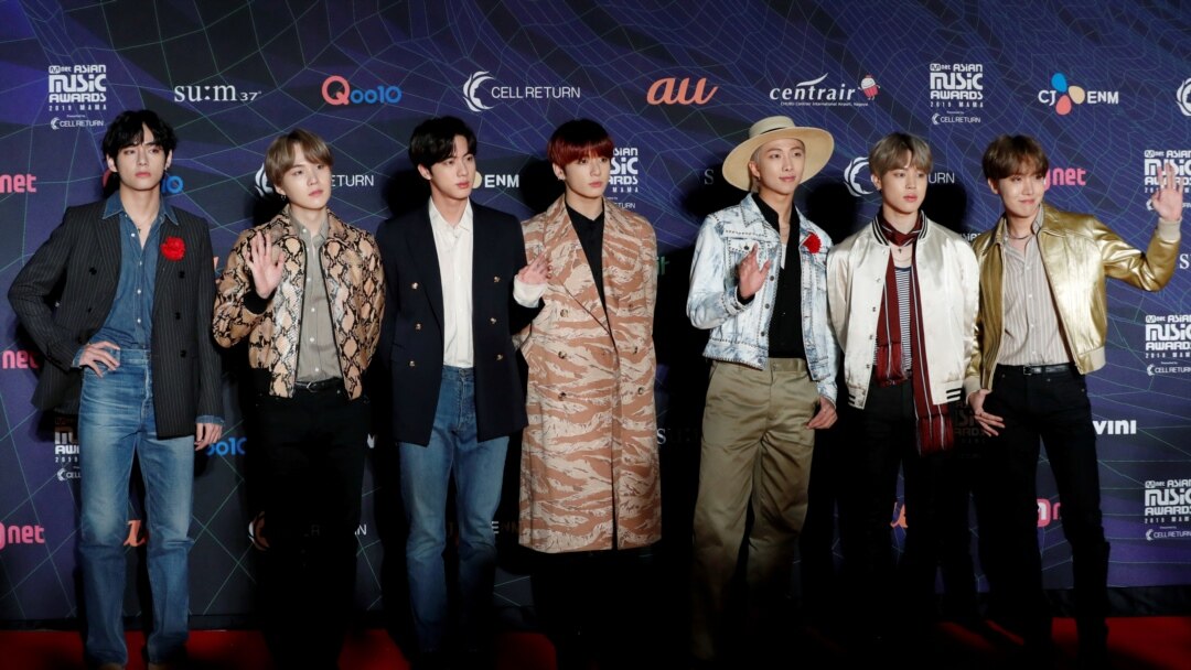 南韓偶像團體防彈少年團（BTS）。