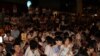 香港中學生自發罷課誓爭真普選（美國之音海彥拍攝）