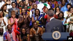 Vaimbova mutungamiri weAmerica VaBarack Obama ndivo vakaparua chirongwa cheYoung African Leaders Initiative kana kuti Mandela Washington Fellowship