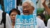 香港榮休樞機主教陳日君 (美國之音湯惠芸拍攝)