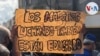 La protesta estuvo acompañada por trabajadores de salud. El gremio de enfermería también salió a protestar el martes 20 de octubre.