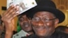 Shugaban kasa Goodluck Jonathan.