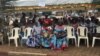 Des militantes du RDPC à Yaoundé 2, le 24 mars 2019. (VOA/Emmanuel Jules Ntap)