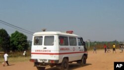 A única ambulância que serve o Hospital de Malanje