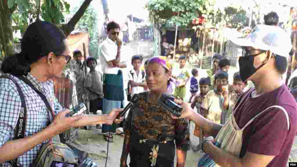 ရခိုင်ပြည်နယ် မြောက်ပိုင်းသွားရောက်သတင်းယူတဲ့ဗွီအိုအေ သတင်းထောက်ကိုကျော်ကျော်သိန်း