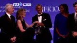 Manchetes Americanas 8 de Maio 2017: Barack Obama recebeu premio “Perfil de Coragem”