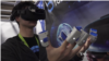  VRtouch, by French company Go Touch VR, applies varying pressure to the user's fingertips as the user manipulates objects in the virtual world.