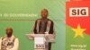 Stanislas Ouaro, ministre de l’Education, Ouagadougou, le 7 février 2020. (VOA/Lamine Traoré)