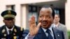 Le président camerounais Paul Biya lors d'un sommet UE-Afrique, à Bruxelles, le 3 avril 2014.