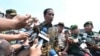 Presiden Joko Widodo memberikan keterangan di Mabes TNI Angkatan Darat, Senin 7 November 2016. (Foto: Biro Pers Kepresidenan).