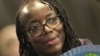 L’écrivaine zimbabwéenne Tsitsi Dangarembga à la foire du livre de Francfort en Allemagne, le 12 octobre 2018.