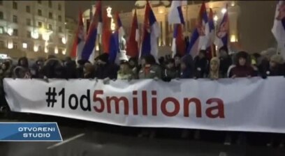 Građanski protesti u Beogradu - bunt srednje klase