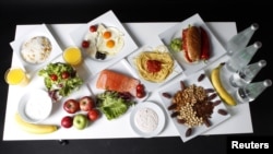 Sample of a healthy diet