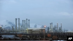 وێنەی دامەزراوەیەکی ناوکی ئێران