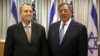 Israeli Defense Minister Ehud Barak, left, and U.S. Defense Secretary Leon Panetta in Tel Aviv, August 1, 2012.