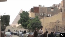 Scène de rue au Caire