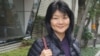 2002年至2008年任《产经新闻》驻北京记者的福岛香织（美国之音歌篮拍摄）
