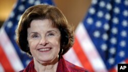 美國聯邦參議院中最年長的民主黨籍資深參議員戴安娜·范恩斯坦（Dianne Feinstein）於星期五（9月29日）辭世，享年90歲。（ 資料圖片）