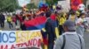 05 07 21 Colombianos en Washington marcharon en Washington DC solicitando el Diálogo Nacional en su país 