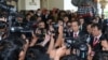 Presiden Joko Widodo memberikan keterangan di Nusa Dua Bali Kamis (11/8). (Foto: Biro Pers Kepresidenan)