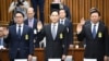 韩国SK集团，三星电子和乐天集团负责人在听证会上作证