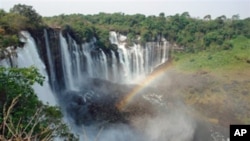 Quedas de Kalandula em Malanje