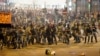 Hong Kong Protesters Clash with Police During Christmas Eve Confrontations