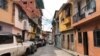 Casas en la popular barriada de Chapellín, en el centro de Caracas, Venezuela. el 12 de noviembre de 2020.