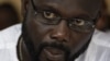 George Weah in Monrovia, Liberia, Nov. 5, 2011.