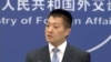 中国外交部发言人陆慷7月12日面对媒体