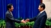 习近平与安倍晋三举行正式会谈