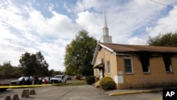 Hopewell Baptist Church, Greenville, Mississippi, le 2 novembre 2016. 