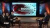 Predsednik Turske Rečep Tajip Erdogan tokom intervjua za privatnu provladinu televiziju A Haber, u Istanbulu, 15. decembra 2019.