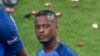 Patrice Evra lors de la finale de l'Euro 2016 entre le Portugal et la France, Paris, le 10 juillet 2016.