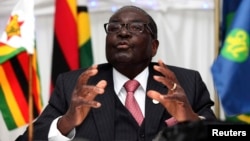 Zimbabwe President Robert Mugabe.