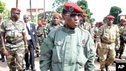 Guinea's exiled military ruler Captain Moussa Dadis Camara