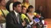 El legislador venezolano Ángel Alvarado enumeró en una conferencia de prensa las maniobras que ha hecho el gobierno en disputa de Nicolás Maduro para evadir las sanciones que les han impuesto países democráticos.