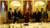 6月14日，国会参议院外交关系委员会在国会山欢迎达赖喇嘛，之后他们举行了会谈。