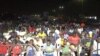 Les festivaliers sur le site du festival, Ouagadougou, le 20 décembre 2020.