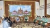 VOA ညွှန်ကြားရေးမှူး မြန်မာတပ်ချုပ်နဲ့ တွေ့ဆုံ