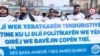 Karmendên KESKê li Enqerê Rewşa Xerab ya Aborî Protesto Dikin